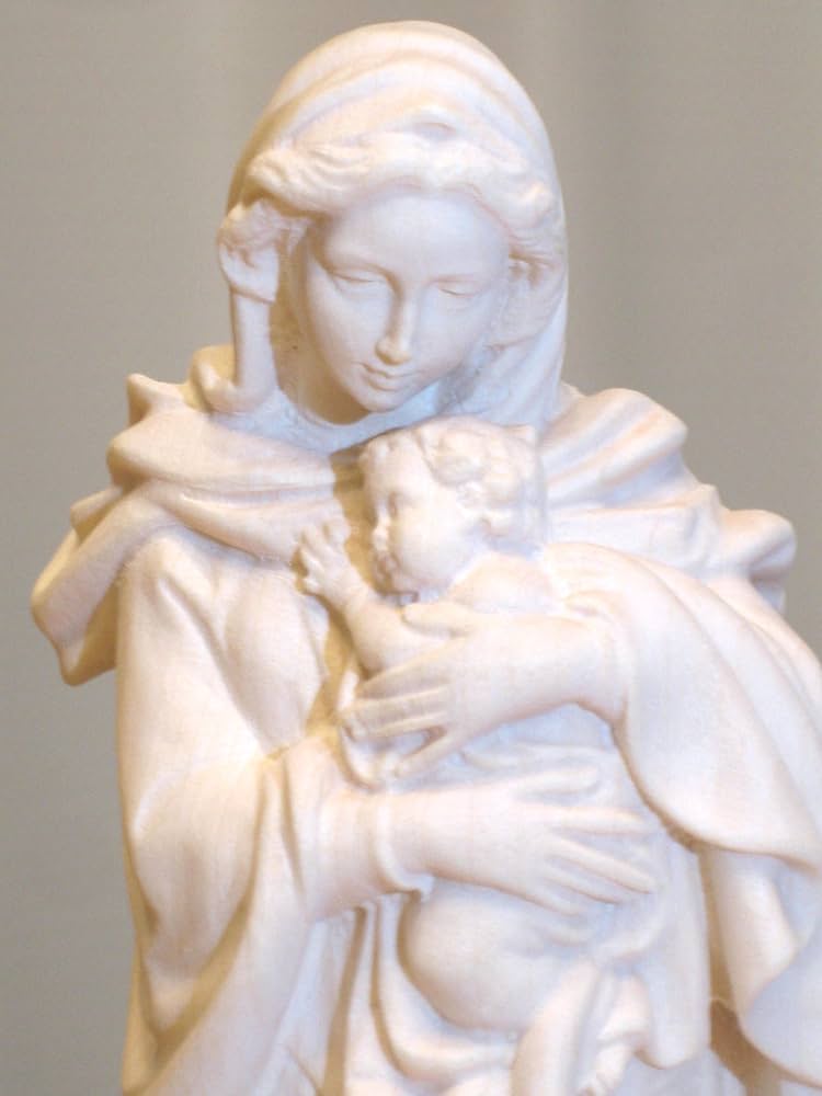 Amazon.co.jp: マリア像のトップブランド創業100年《レーピ》木彫り