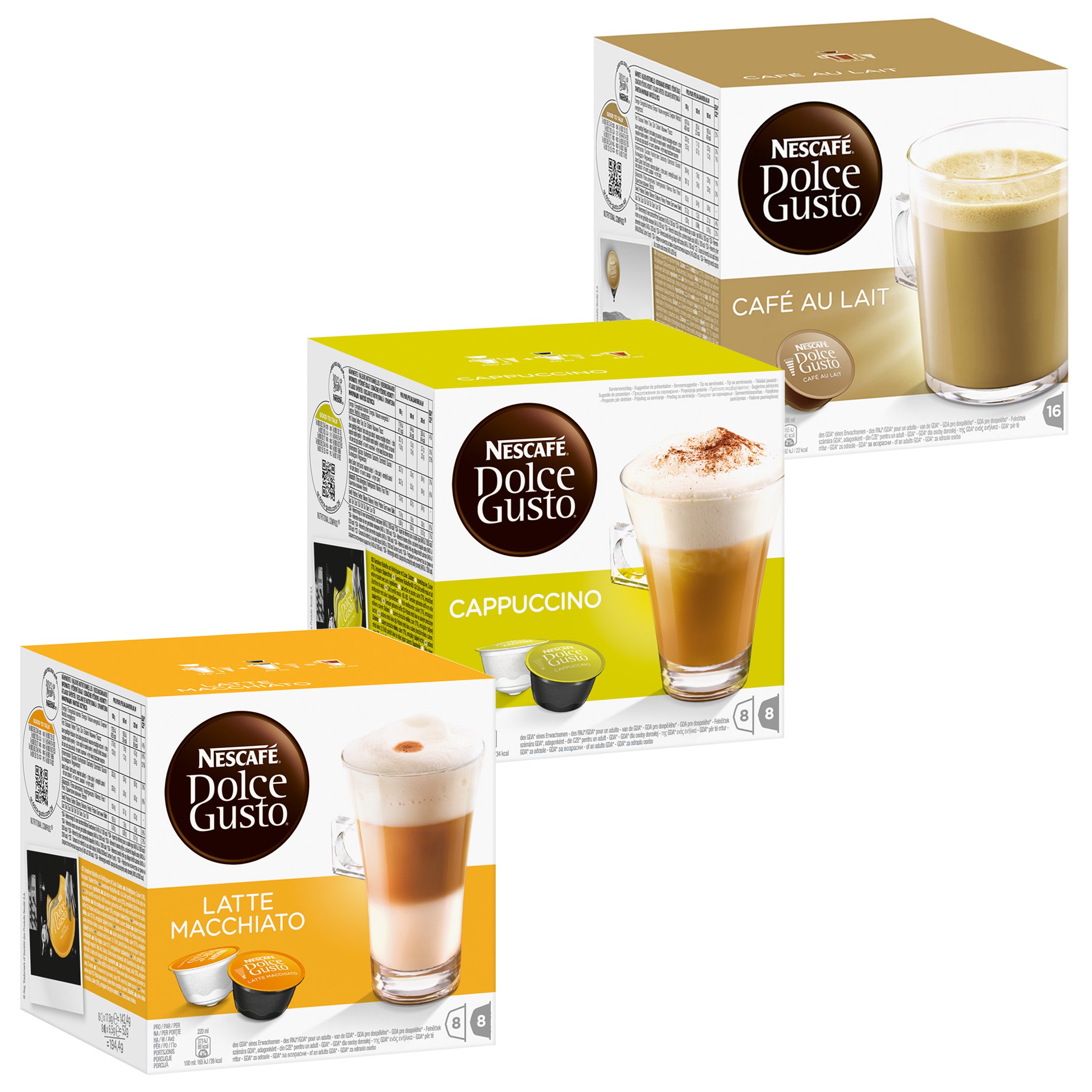 Amazon.com: Nescafé Dolce Gusto Cream Set: Latte Macchiato