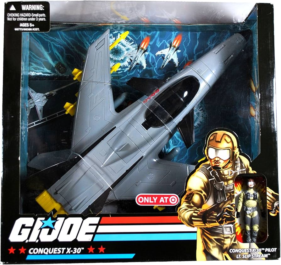Amazon.com: G.I. JOE Exclusive Deluxe Vehicle Conquest X-30 with