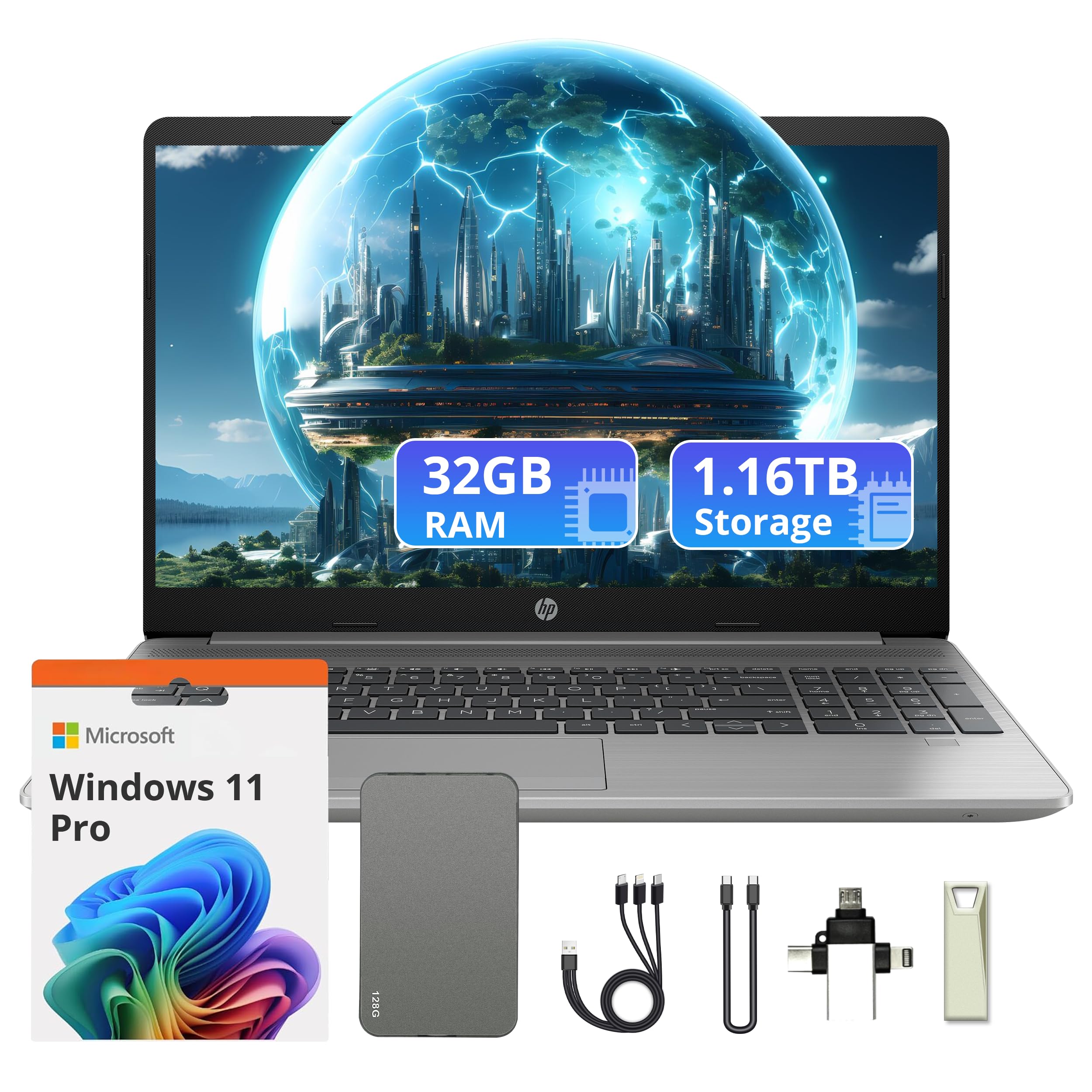 Amazon.com: HP 250 G9 Business Laptop, 15.6