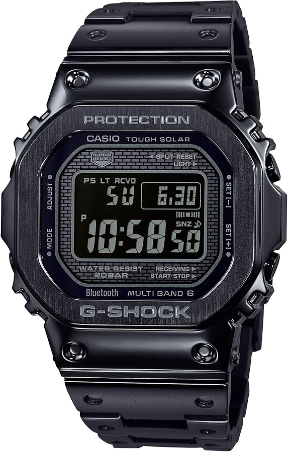 Amazon.com: G-Shock GMWB5000GD-1, Black, Strap : Clothing, Shoes