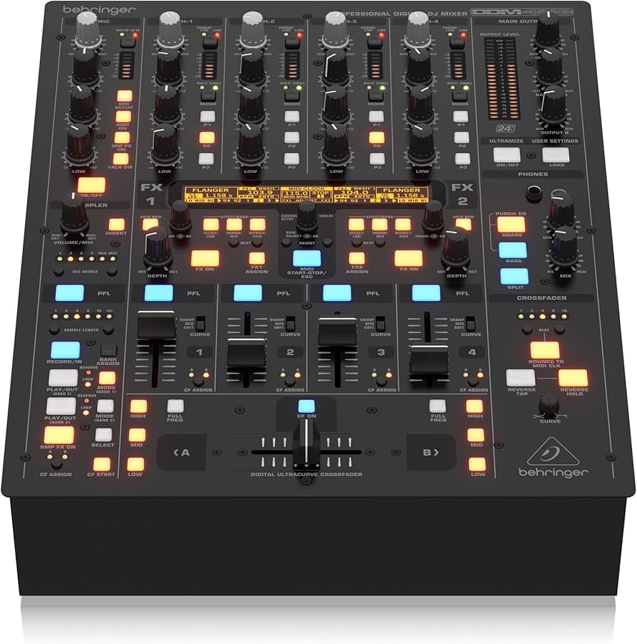 Amazon.com: Behringer DIGITAL PRO MIXER DDM4000 Ultimate 5-Channel