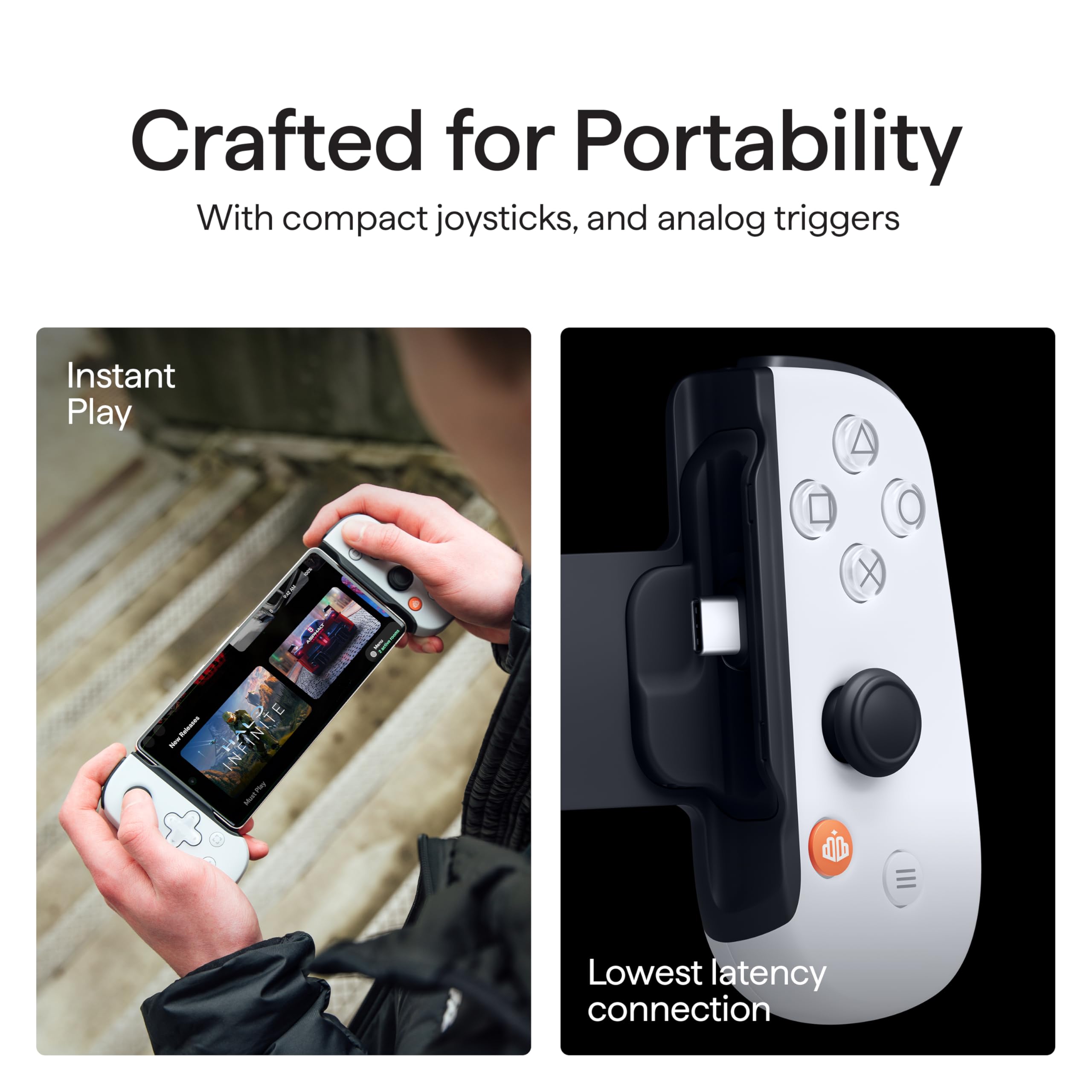 Amazon.co.jp: BACKBONE One モバイルゲームコントローラー for