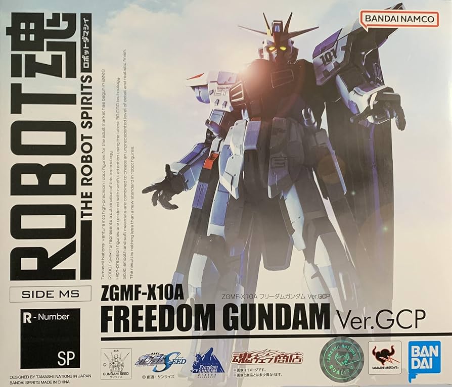 Amazon.com: BANDAI Robot Spirits ZGMF-X10A Freedom Ver. GCP Action