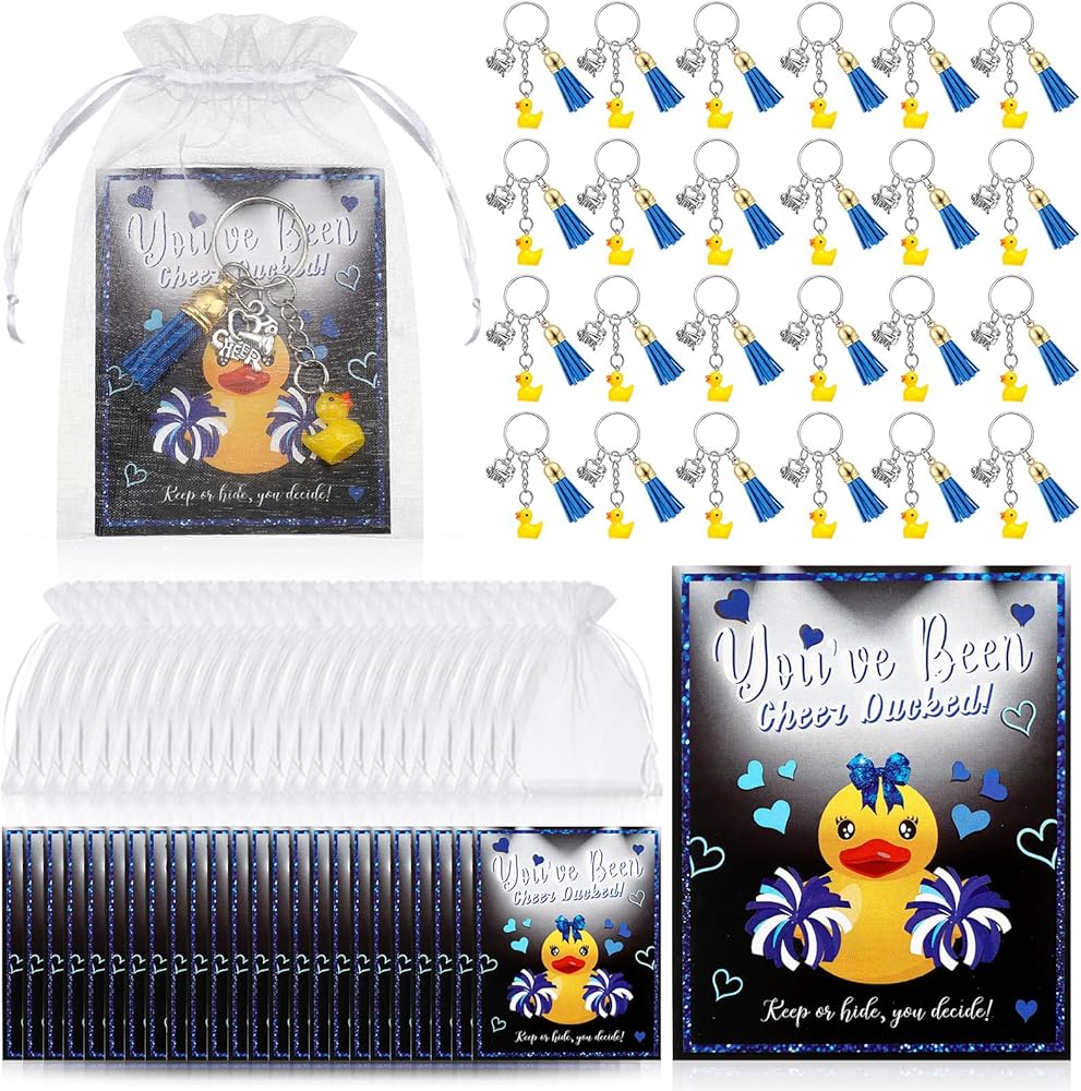 Amazon.com: VercanMonth 24 Set Christmas Cheer Gifts 24 Duck