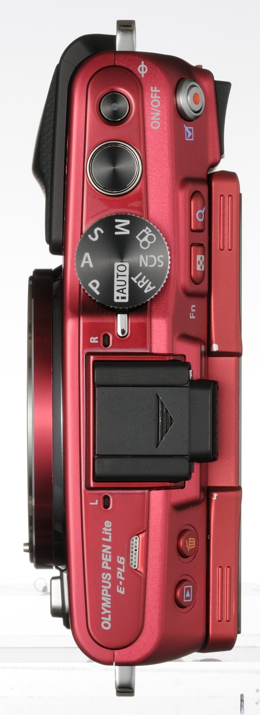 Amazon | OLYMPUS ミラーレス一眼 PEN Lite E-PL6 ボディ レッド E-PL6