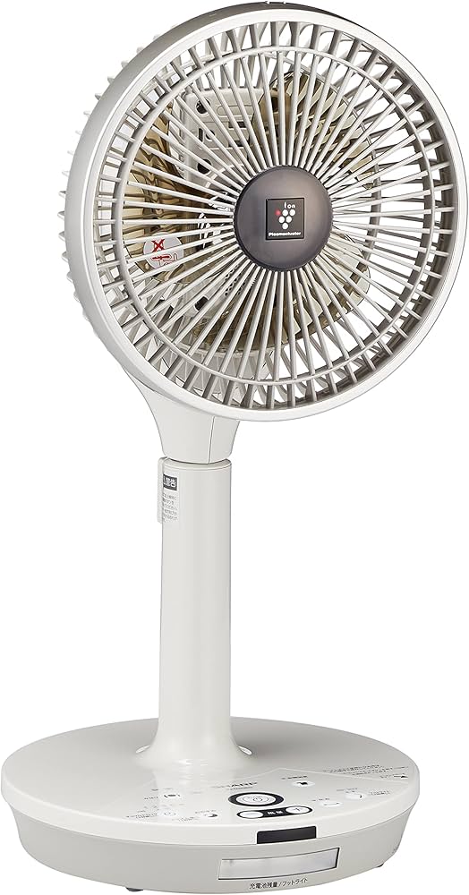 Amazon | シャープ プラズマクラスター搭載 コードレス3Dファン 扇風機
