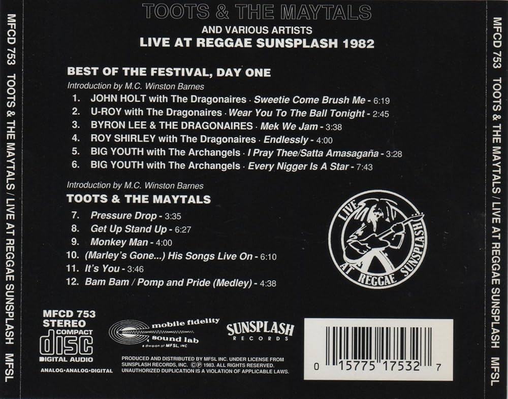 TAJ MAHAL - Live at Reggae Sunsplash - Amazon.com Music