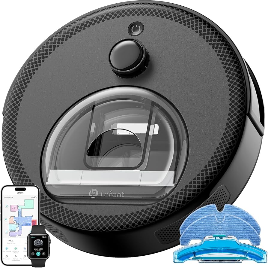 Amazon | Lefant M330 Pro ロボット掃除機【水拭き両用 3Dマッピング