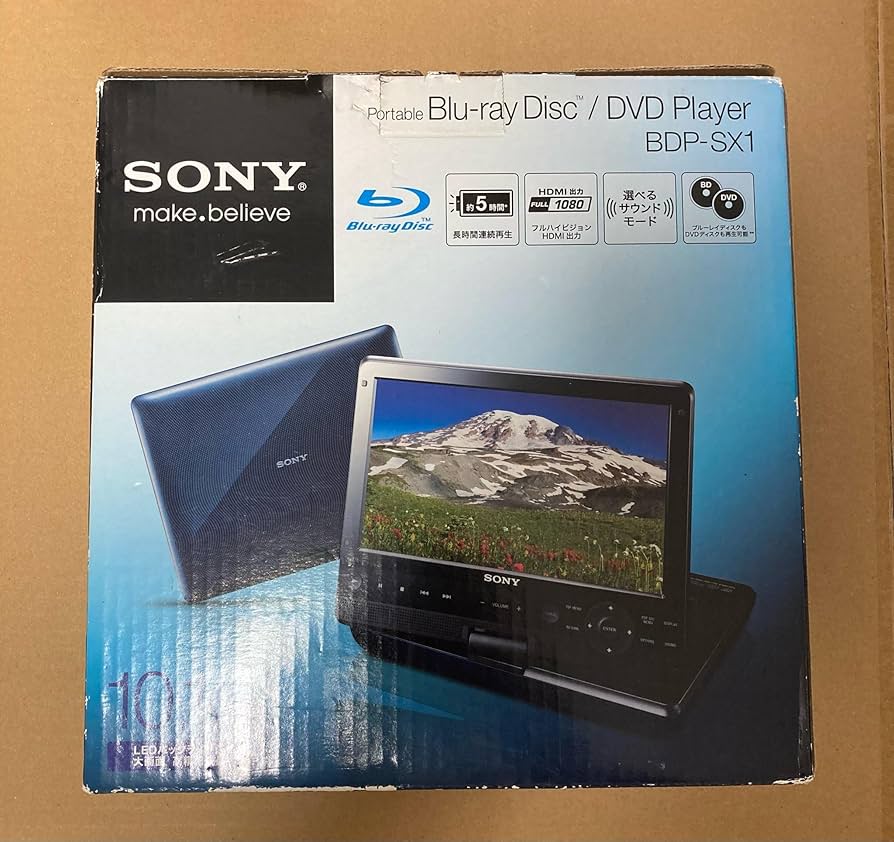 Amazon.co.jp: SONY ポータブルブルーレイディスク/DVDプレーヤー BDP