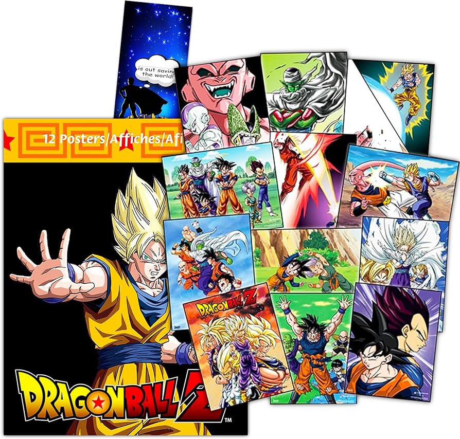 Amazon.co.jp: ドラゴンボールZ ポスターブック スーパーセット - 12枚