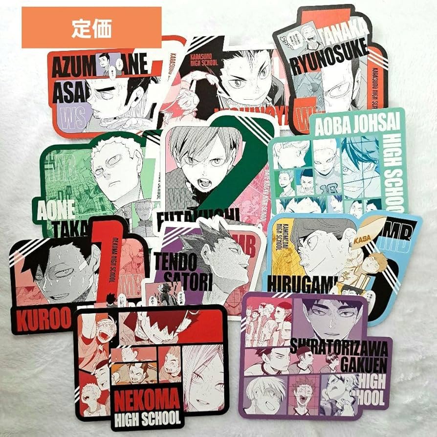 ハイキュー‼︎ オリジナルカットカード 伊達工業高校セット ハイキュー