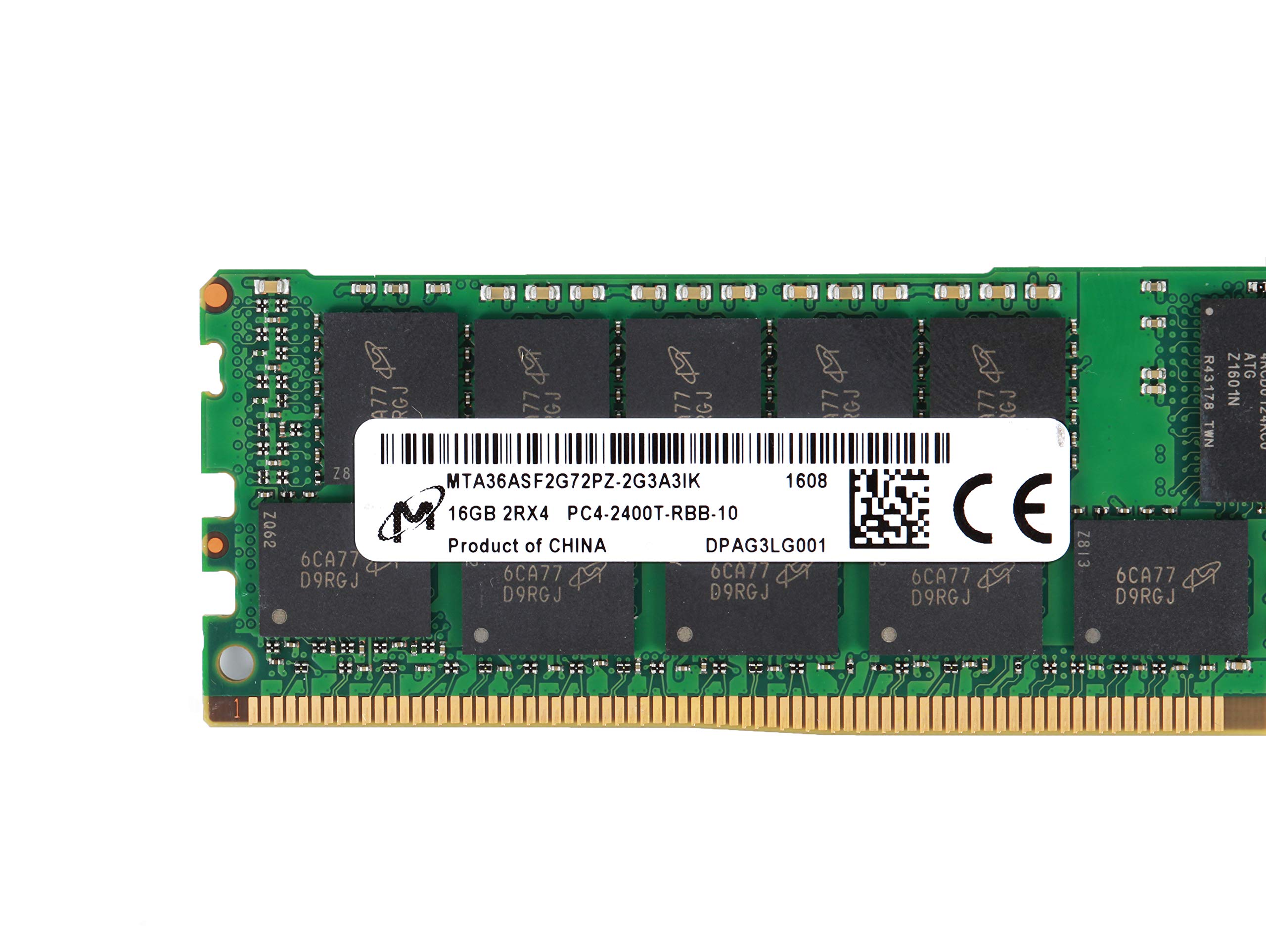 Amazon.co.jp: MICRON 16GB PC4-2400T-R DDR4 REG ECCメモリ PC4-19200