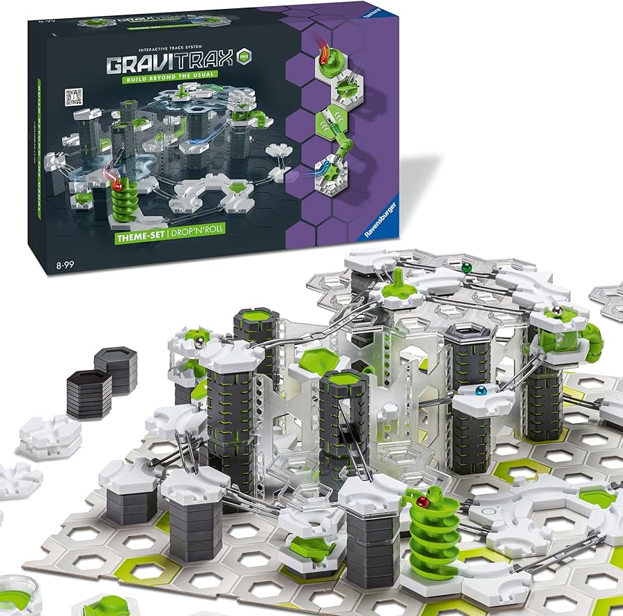 Amazon.com: Ravensburger GraviTrax PRO Starter-Set Drop'n'Roll