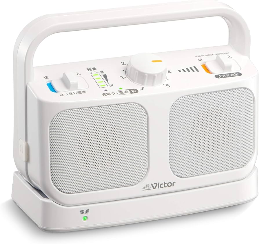 Amazon.co.jp: JVCケンウッド Victor SP-A900-W 手元テレビスピーカー