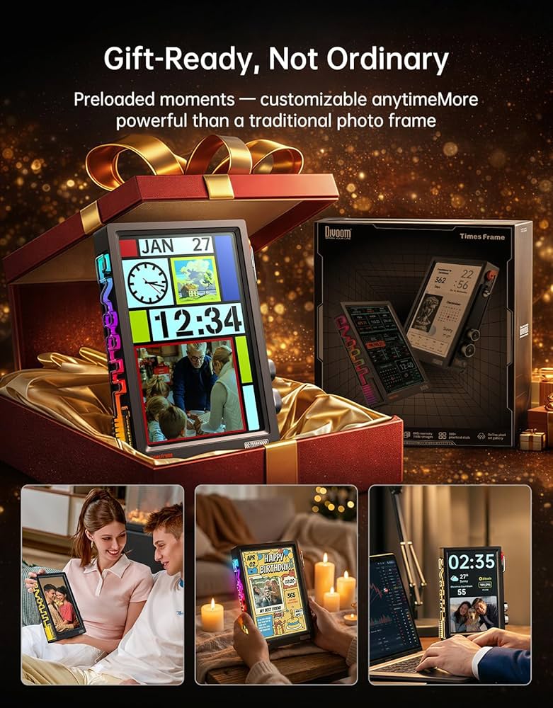 Amazon.com : Divoom TimesFrame – 10.1