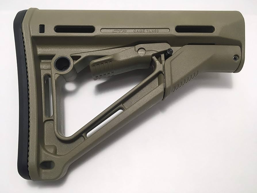 Amazon | [実物] MAGPUL(マグプル) CTRストック Mil-Spec (FDE) M-4 AR