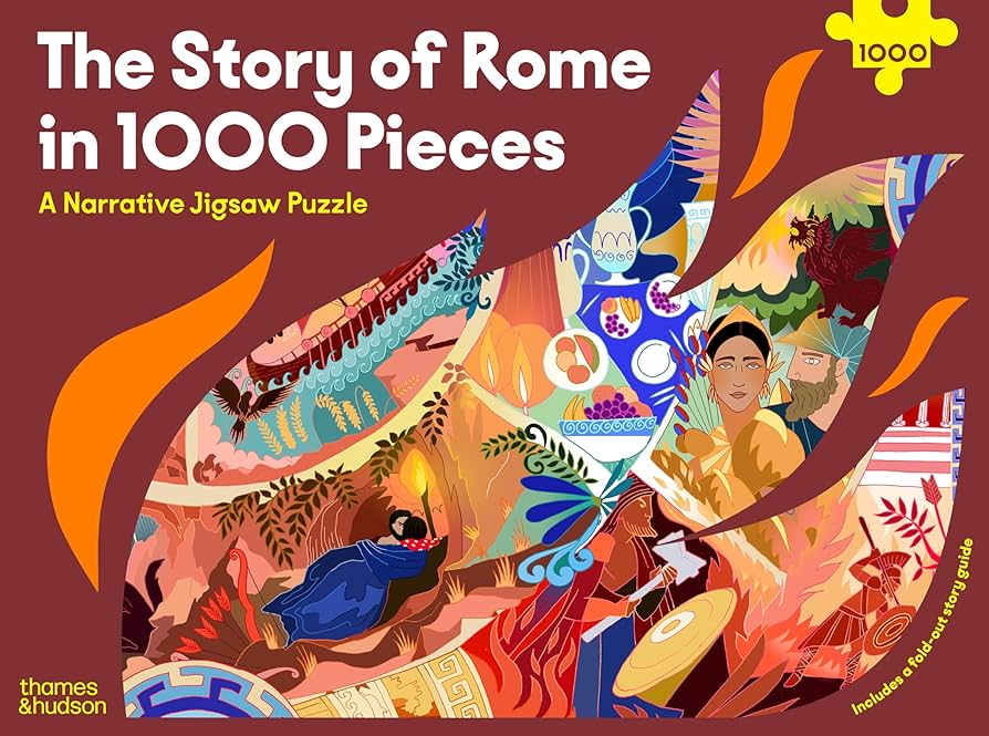 Amazon.com: Thames & Hudson The Story of Rome in 1000 Pieces: A