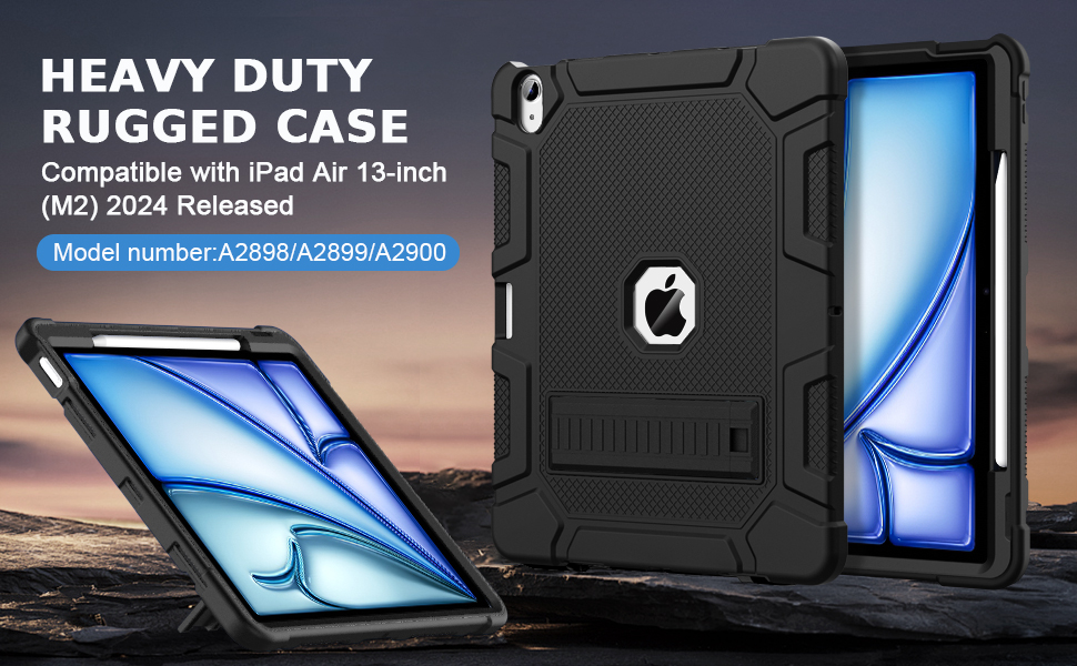Amazon.com: Azzsy Case for iPad Air 13-inch (M3/M2) 2025/2024