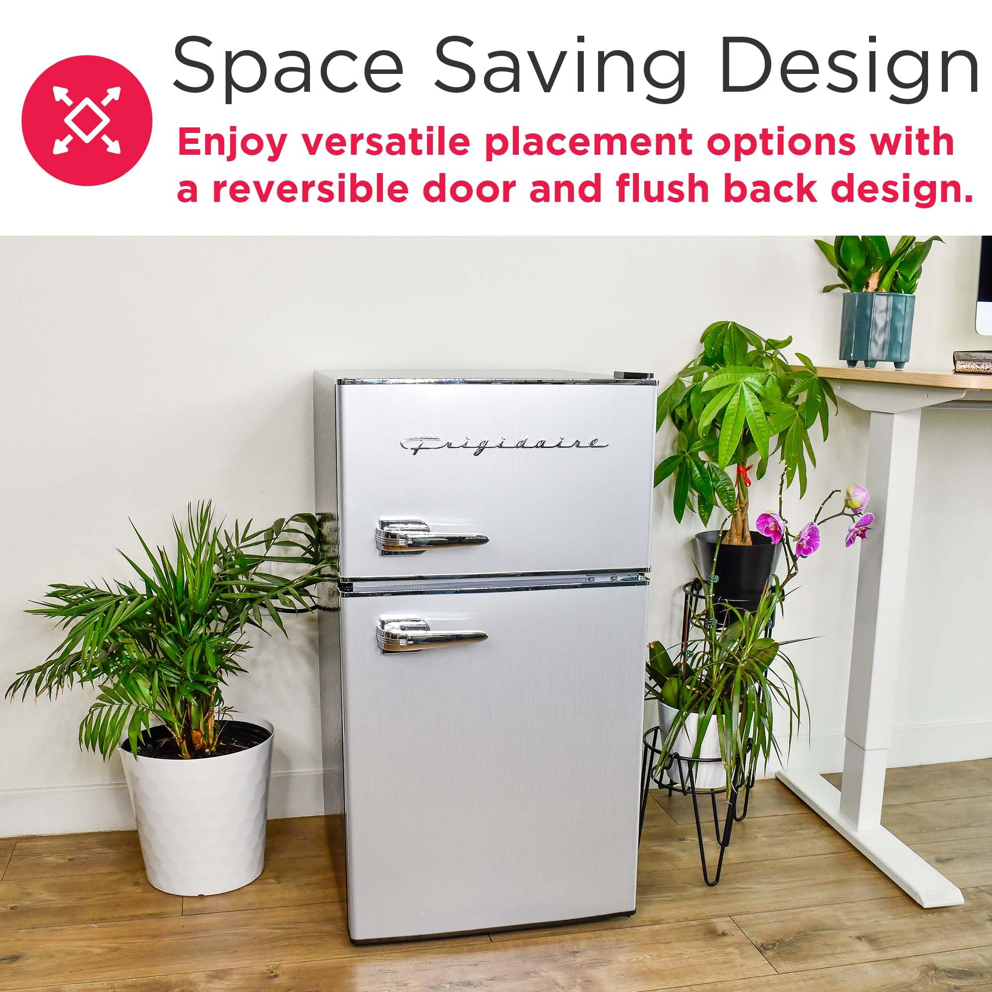 Amazon | Frigidaire EFR3A1 コンパクト小型トップフリーザー冷蔵庫