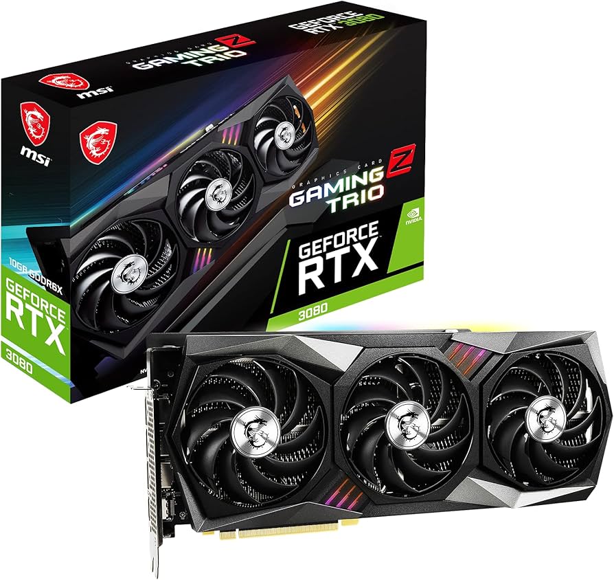 Amazon.com: VGA MSI RTX3080 10GB Gaming Z Trio LHR : Electronics
