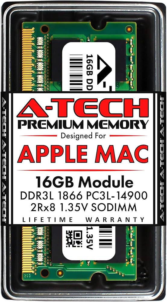 A-Tech 16GB RAM for Apple iMac Late 2015 27 inch Retina 5K | DDR3L