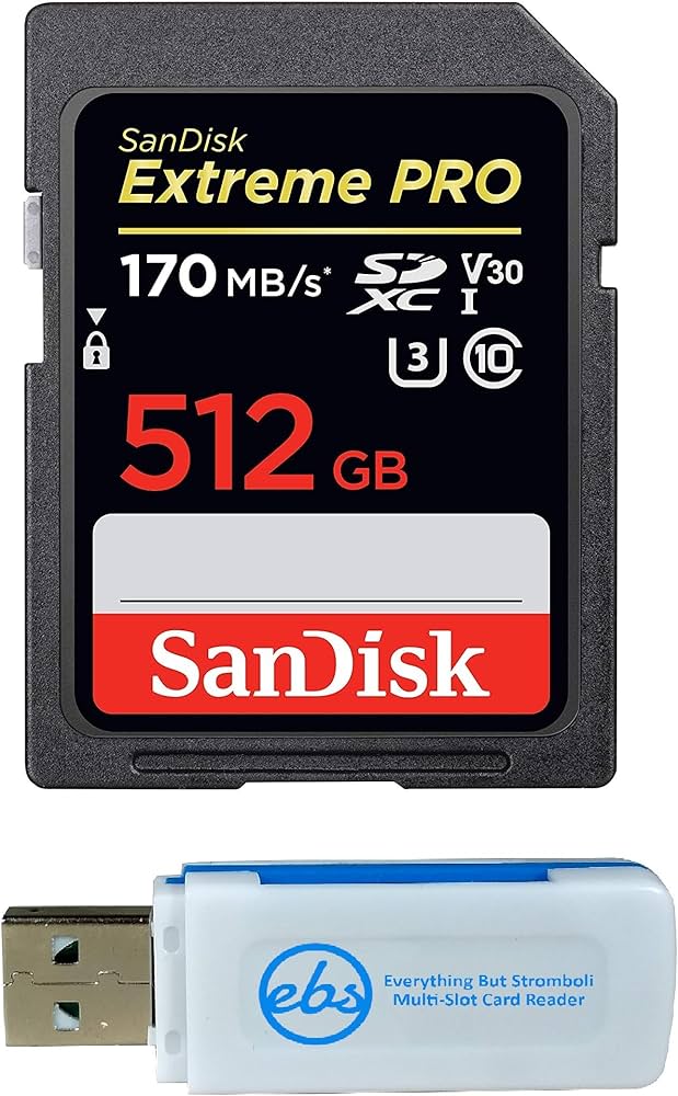 Amazon.com: SanDisk Extreme Pro 512GB SD Card for Camera Works