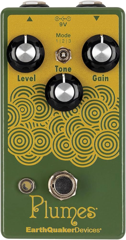 EarthQuaker Devices Plumes Small Signal Shredder Overdrive Guitar