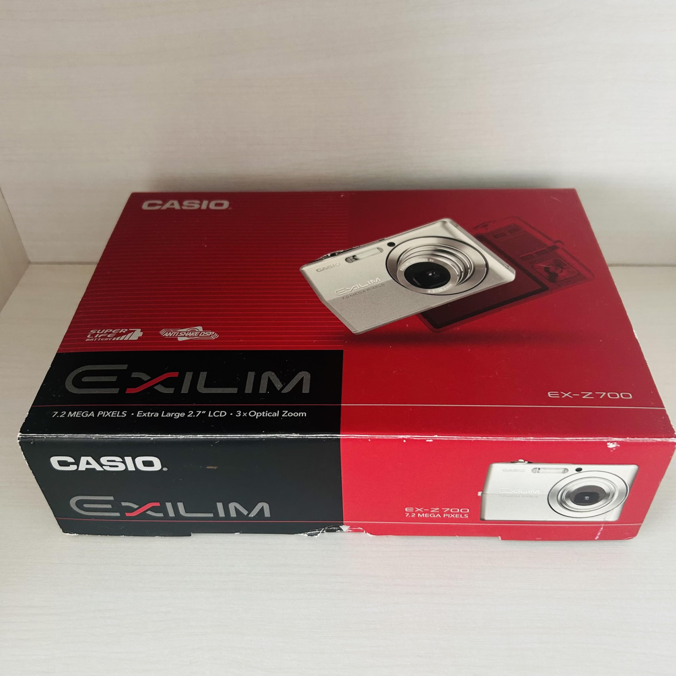 Amazon | CASIO デジタルカメラ EXILIM ZOOM EX-Z700 シルバー