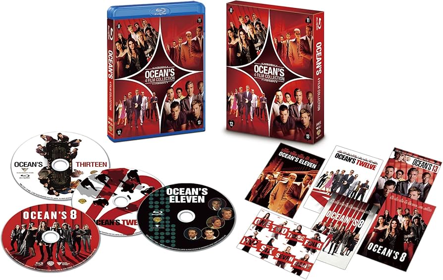 Amazon.co.jp: オーシャンズ 4フィルム・コレクション ブルーレイ