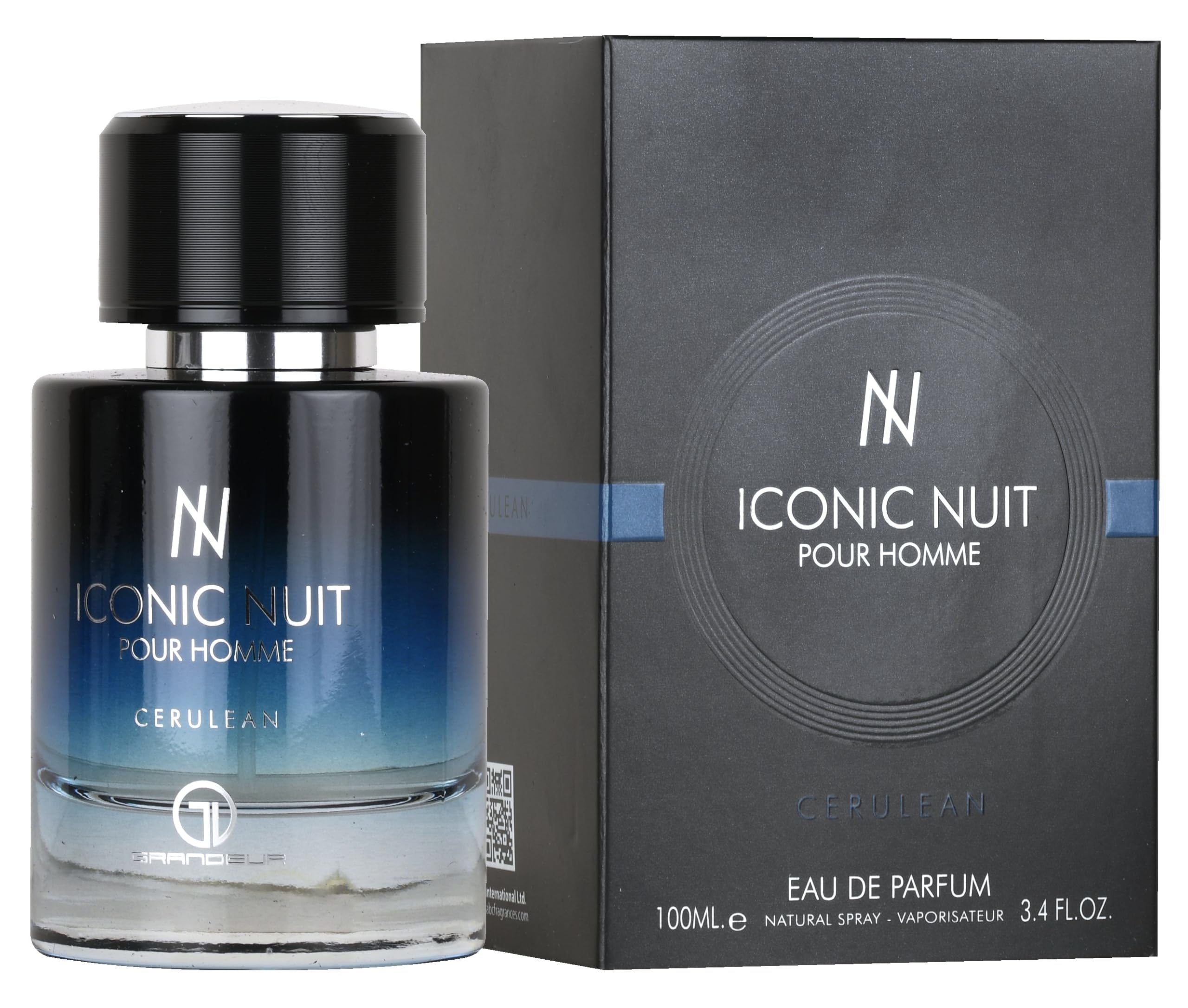 Amazon.com : Grandeur Iconic Nuit Pour Homme 3.4 oz 100 ml Eau De