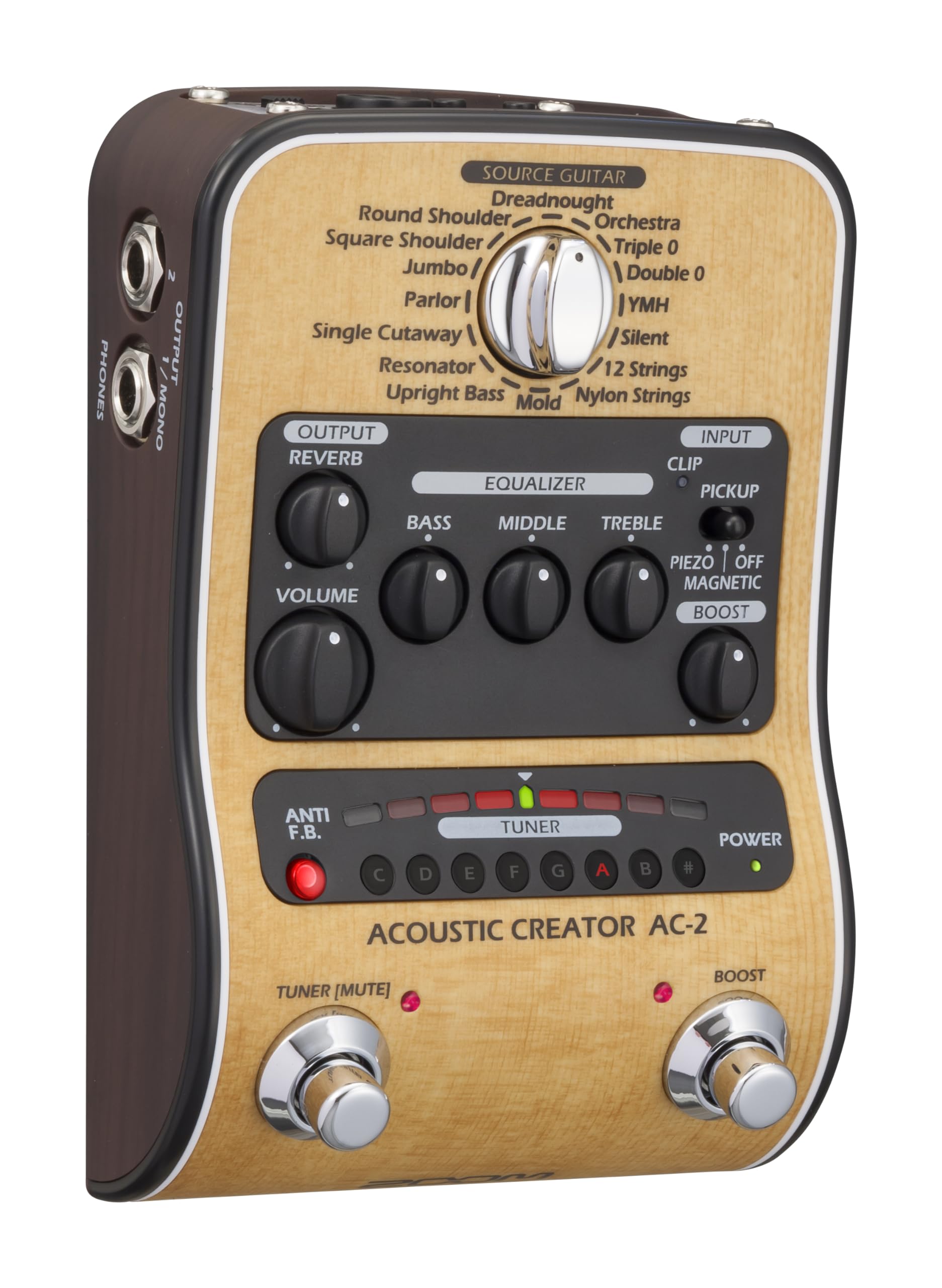 Amazon.com: Zoom AC-2 Acoustic Creator Pedal : Musical Instruments