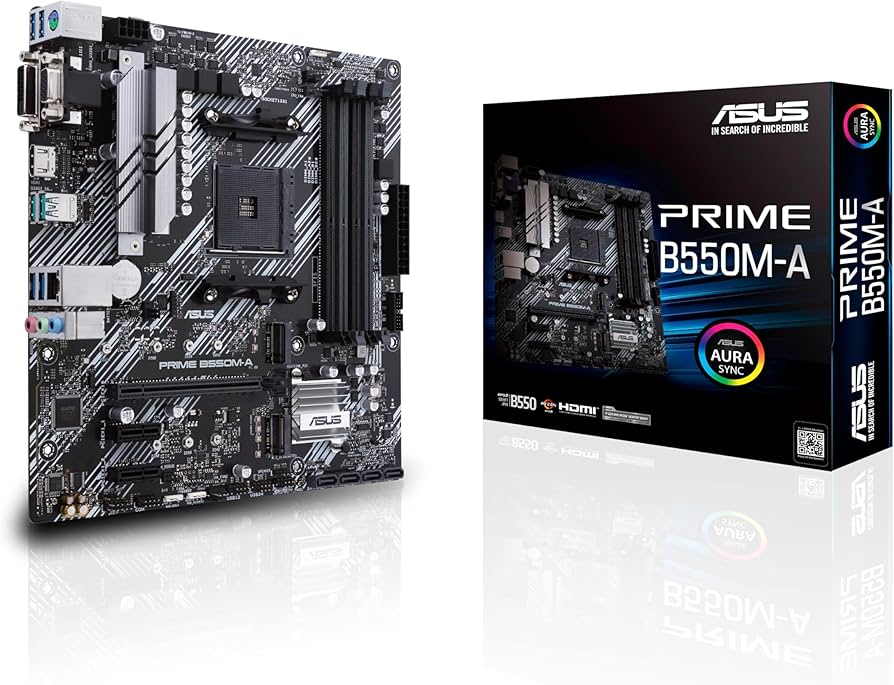 Amazon.com: ASUS Prime B550M-A AMD B550 Socket AM4 Micro ATX DDR4