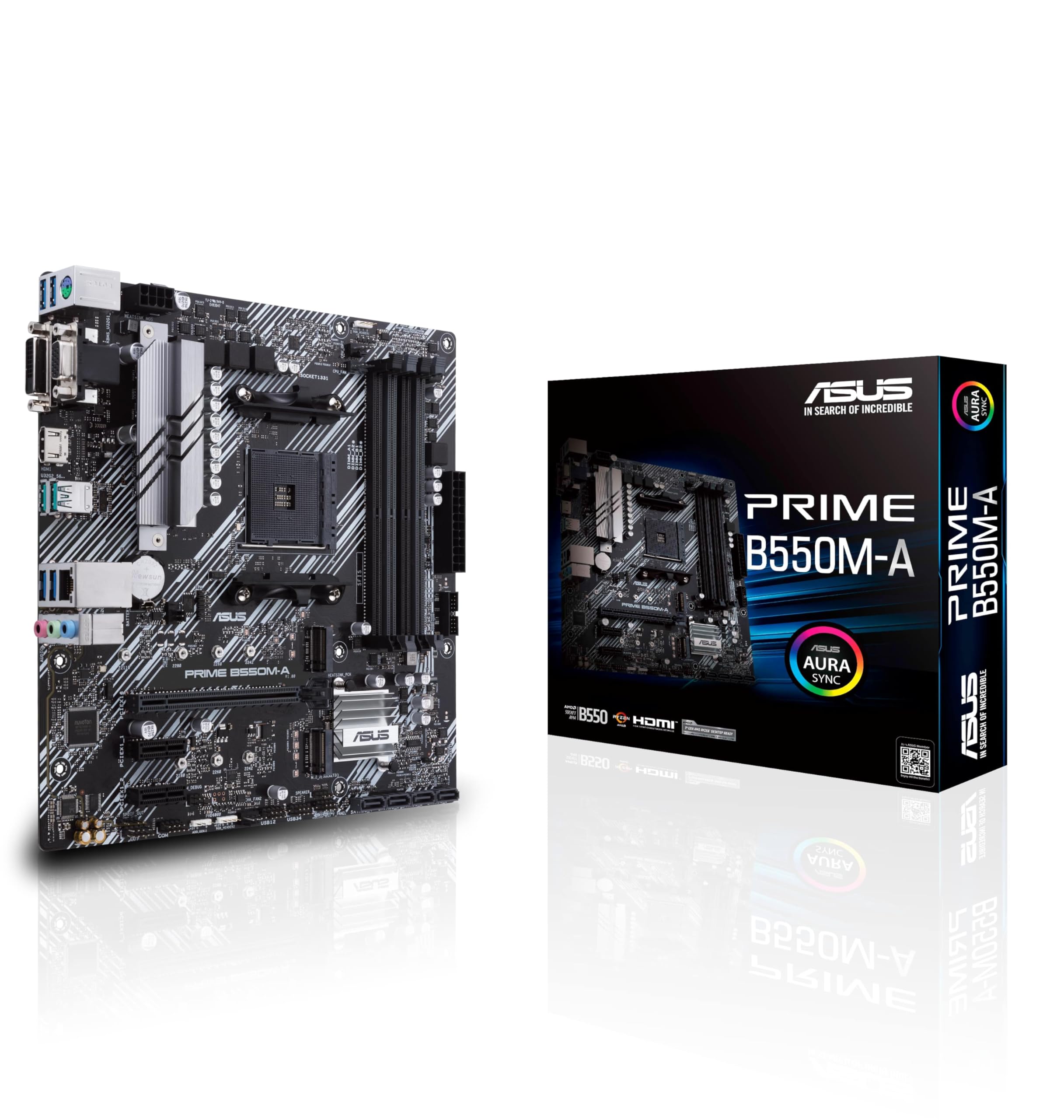 Amazon.com: ASUS Prime B550M-A AMD B550 Socket AM4 Micro ATX DDR4