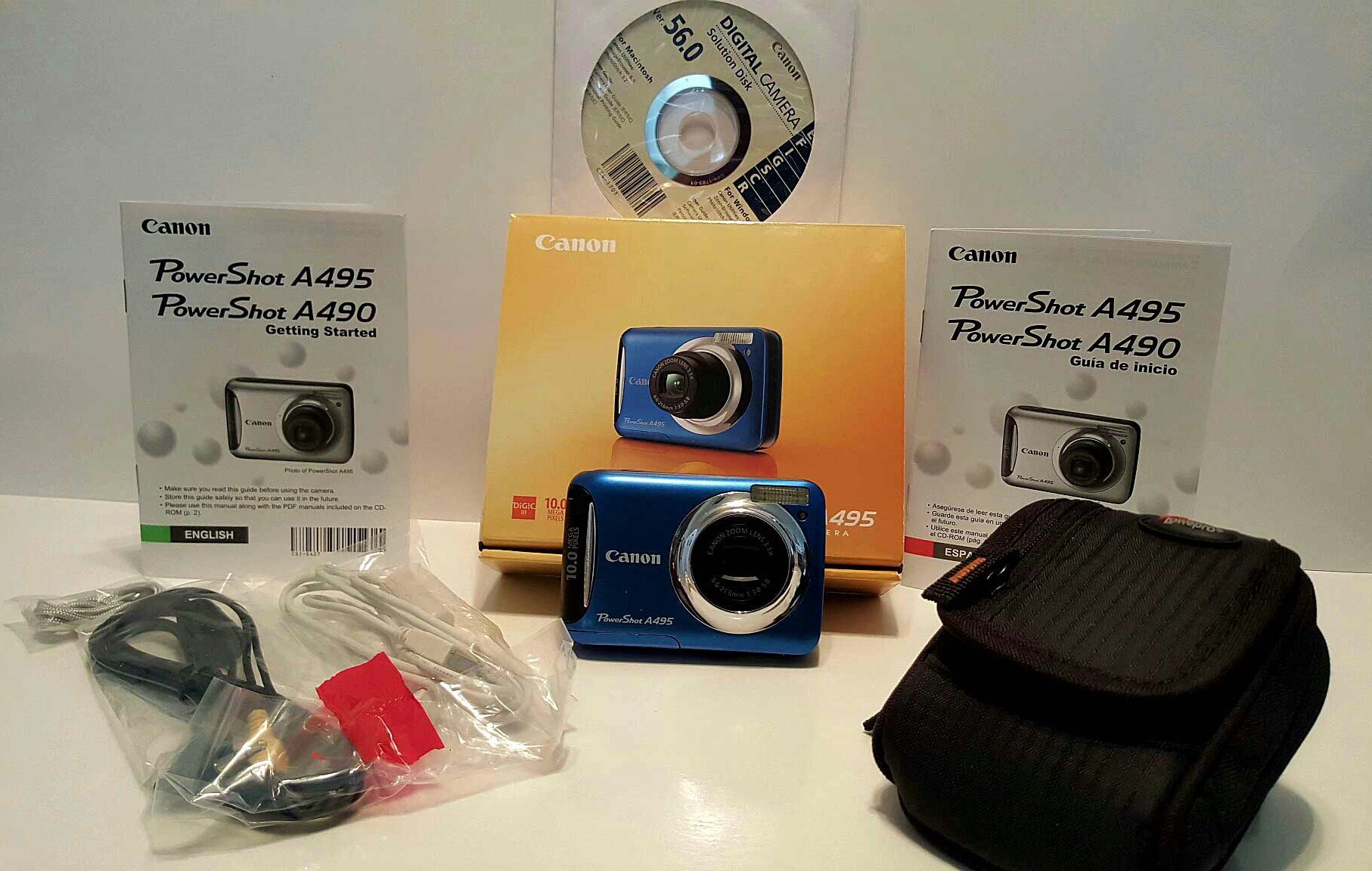 Amazon.com : Canon PowerShot A495 10.0 MP Digital Camera with 3.3x