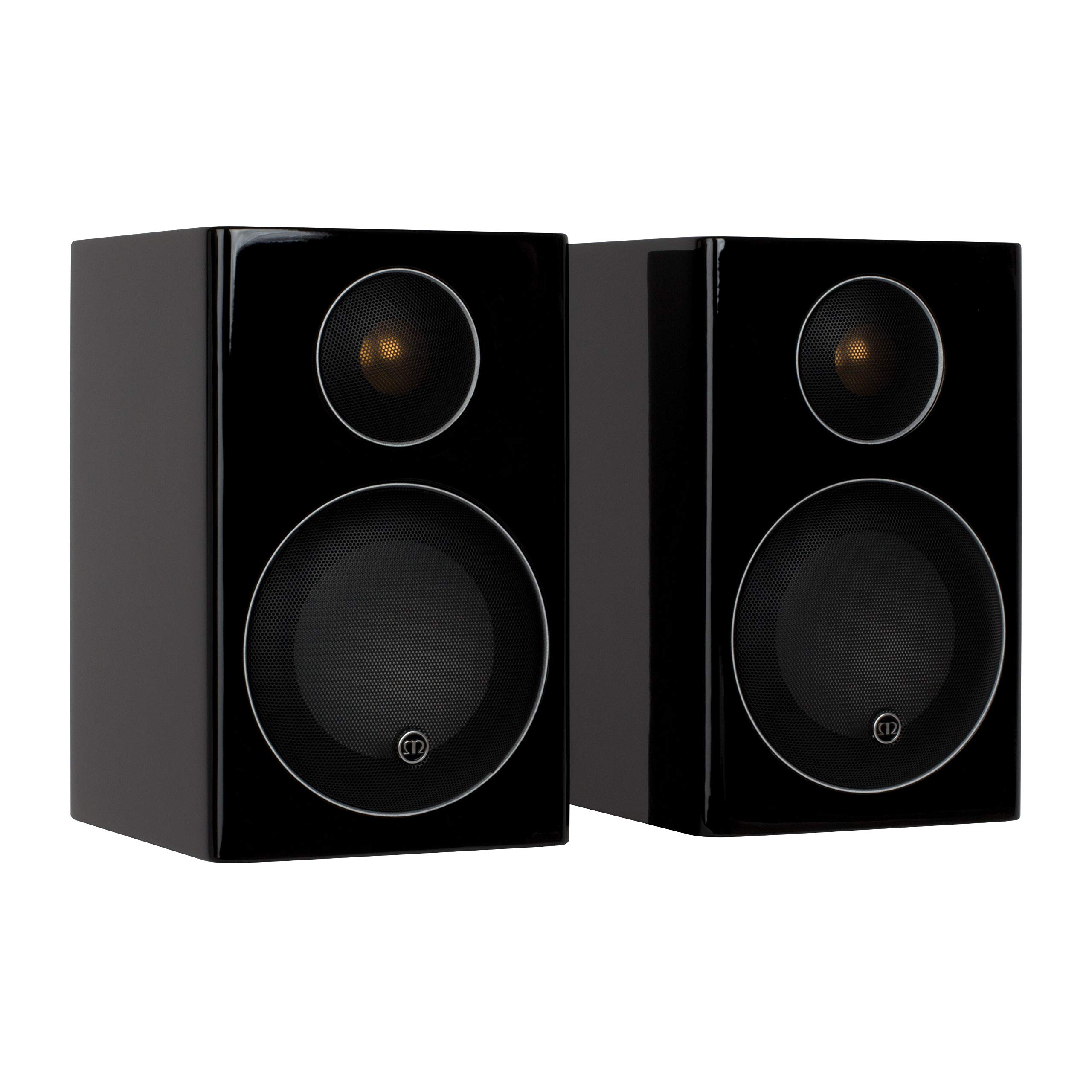 Monitor Audio Radius 90 Bookshelf Speakers - Pair (Piano Black