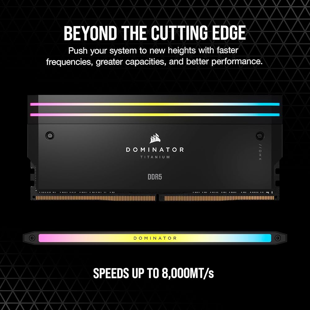 Amazon.in: Buy CORSAIR Dominator Titanium RGB DDR5 RAM 32GB