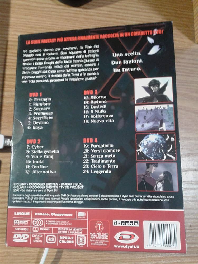 Amazon.co.jp: X -エックス- コンプリート DVD-BOX (全24話, 625分