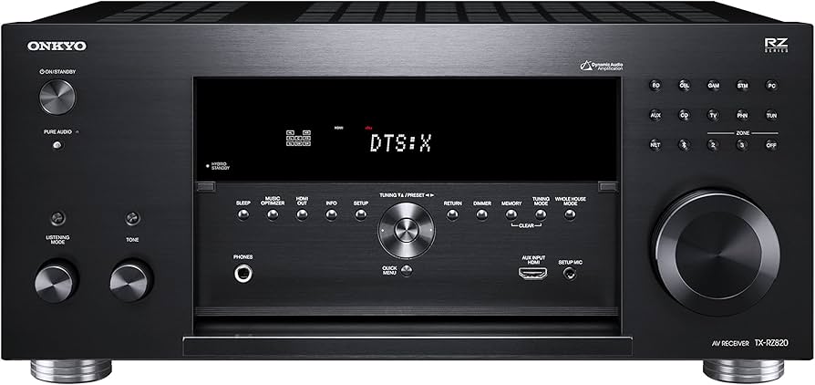 Amazon.co.jp: ONKYO 7.2ch対応AVレシーバー TX-RZ820(B) : 家電＆カメラ