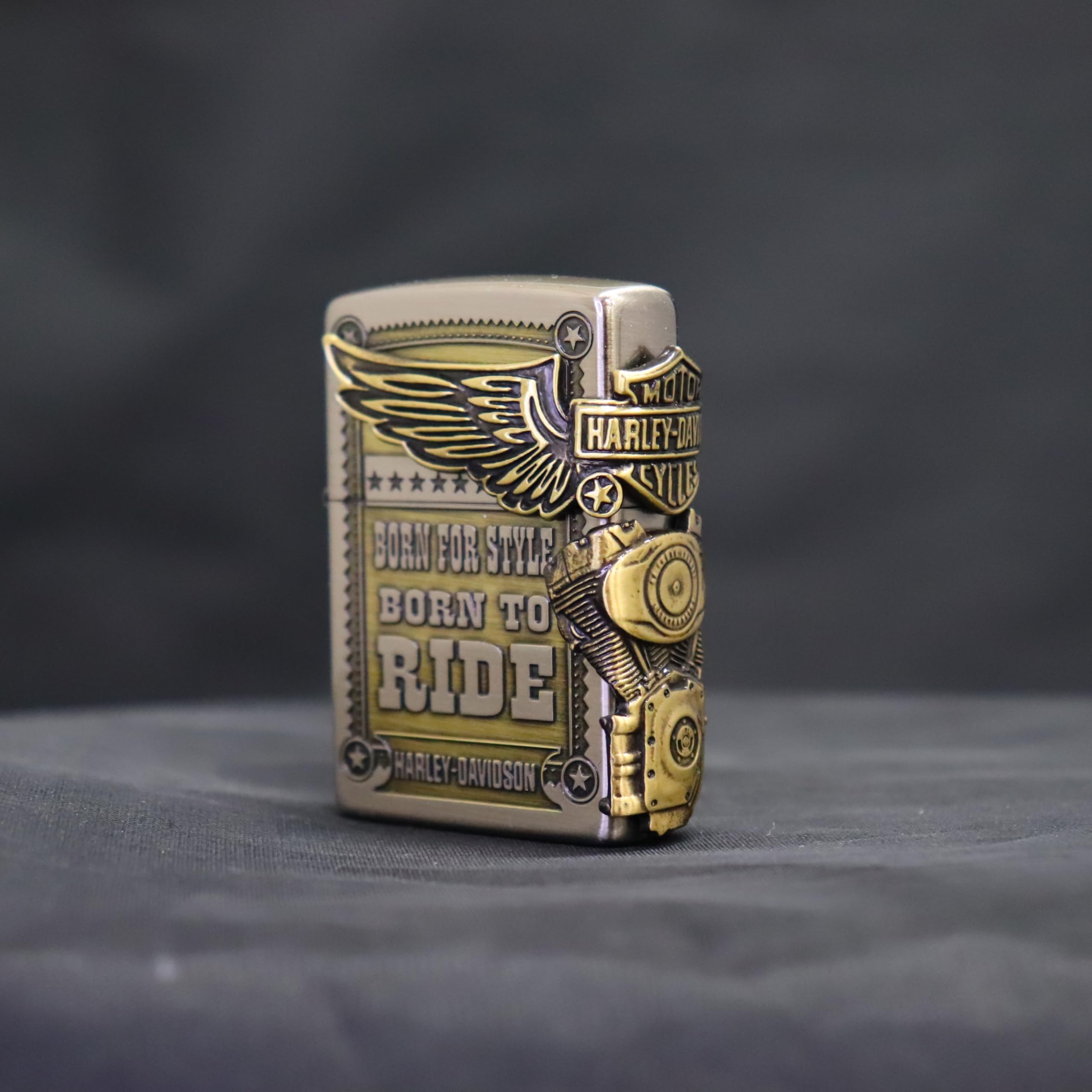 Amazon.com: Zippo HDP-27 Harley Davidson Japanese Limited 3 Sided