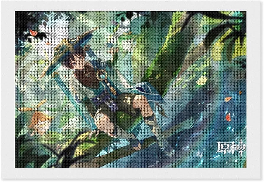 Amazon | 原神ダイヤモンドアートダイヤモンドアート キット 初心者