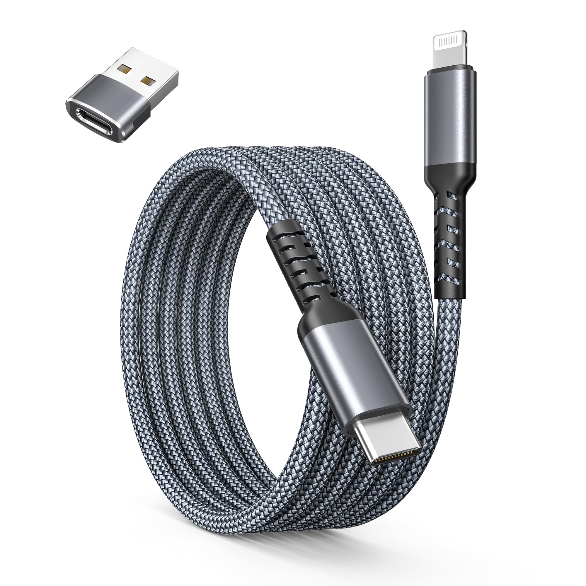 Amazon.com: Basesailor iPhone 14 13 Pro Max Charger Cable 10FT,USB