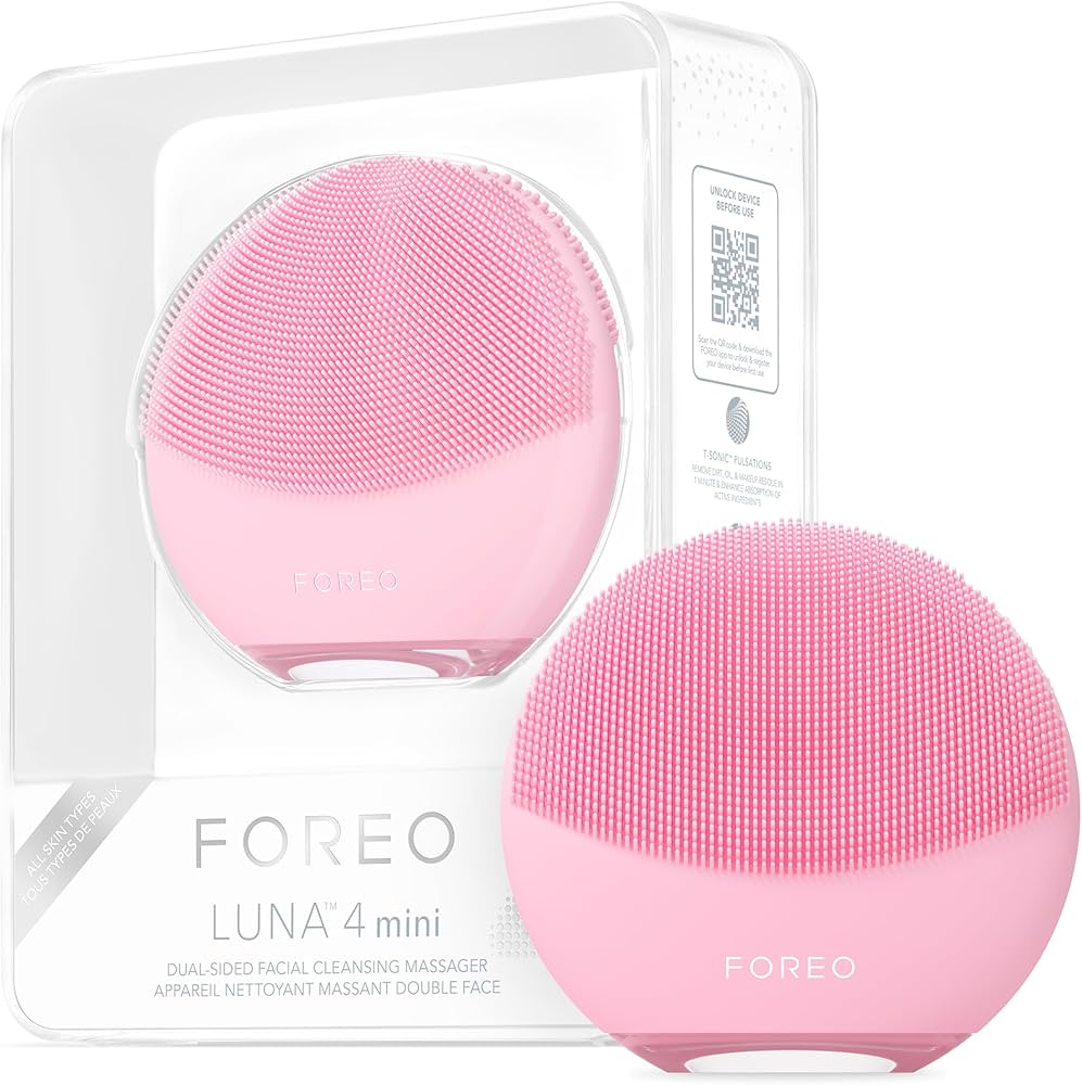 Amazon.com: FOREO LUNA 4 mini Face Cleansing Brush & Face Massager