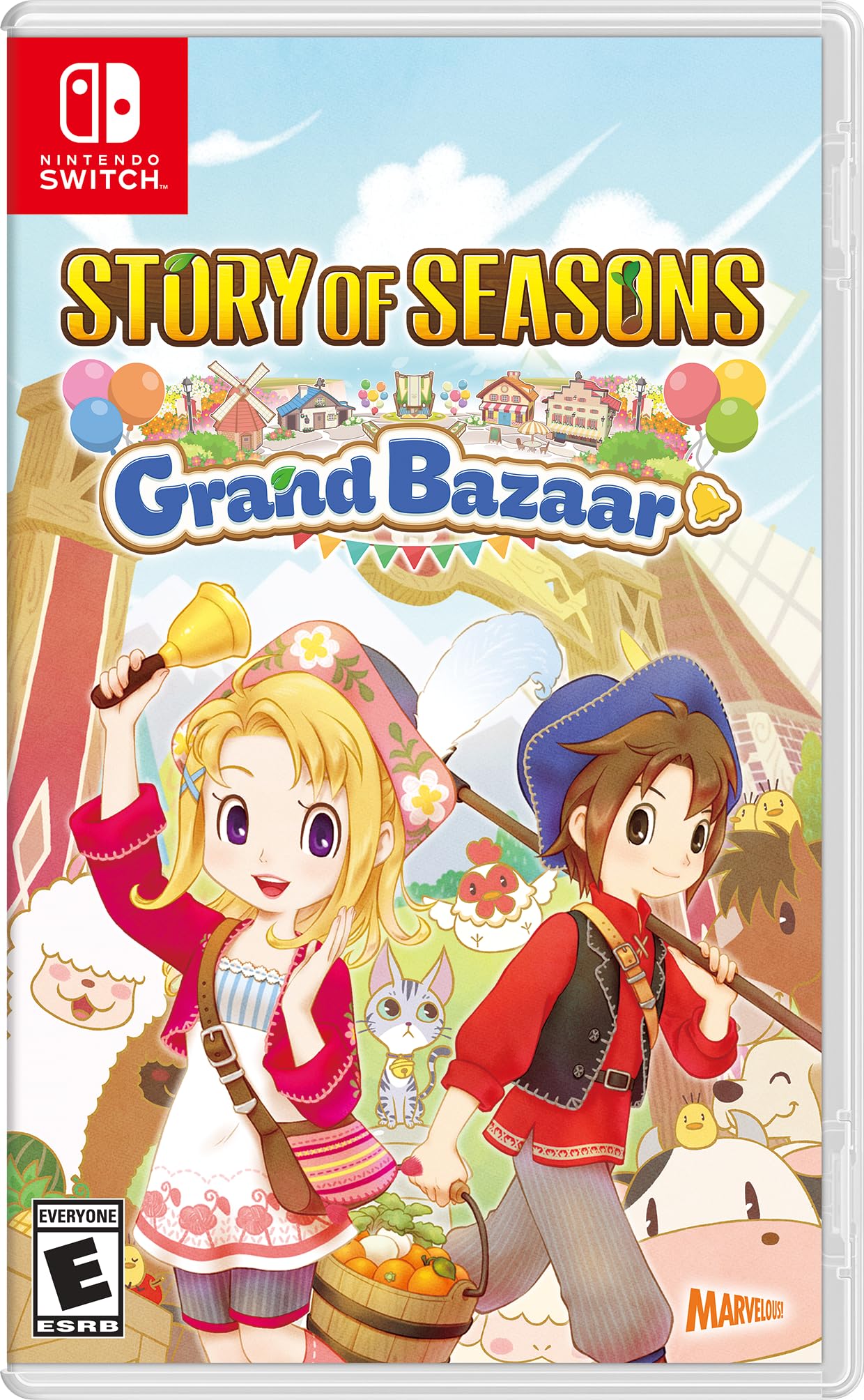 Amazon.com: XSEED Games Story of Seasons: Grand Bazaar - Nintendo