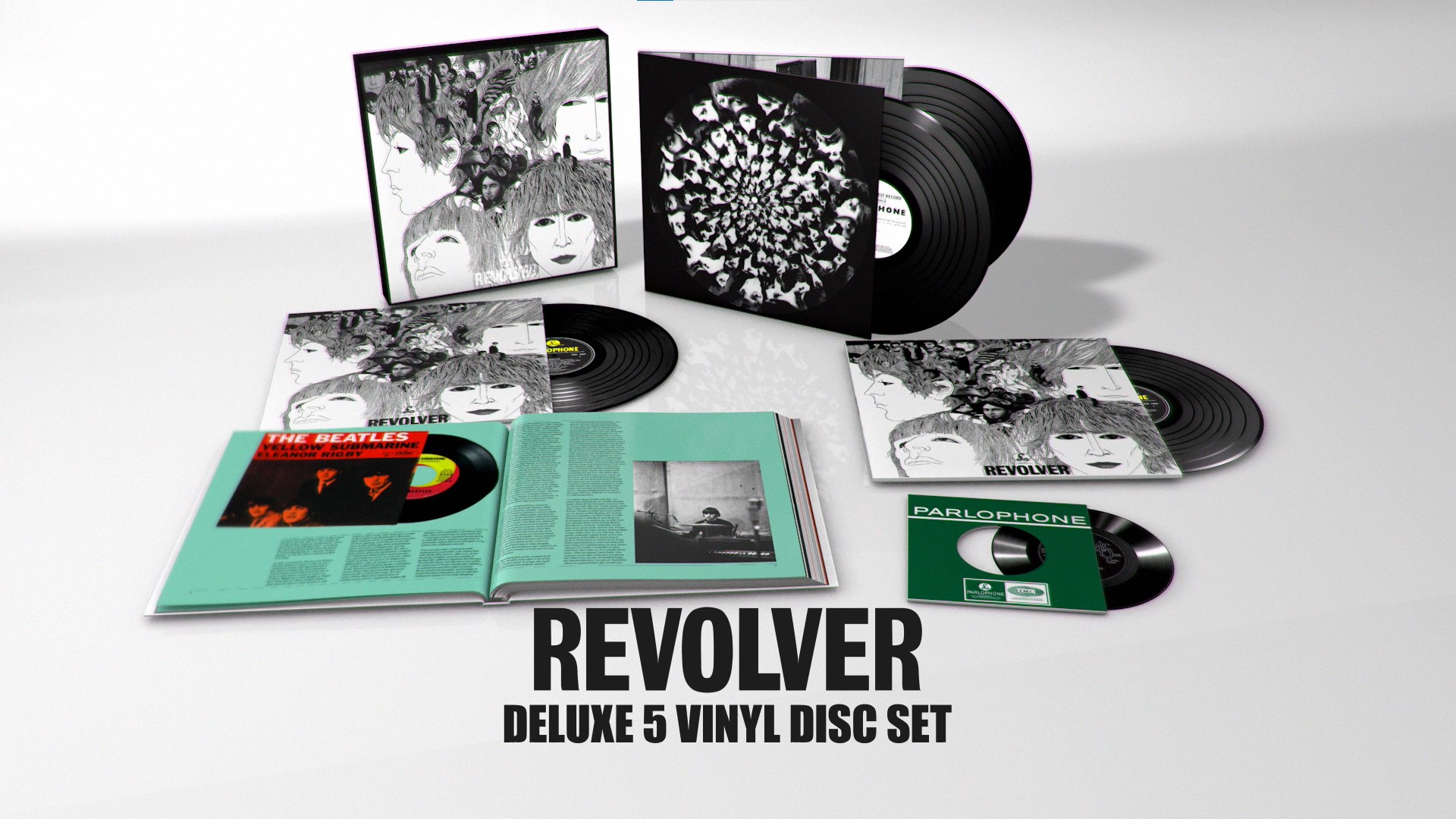 Amazon.com: Revolver (Special Edition)[Half-Speed 4 LP/7