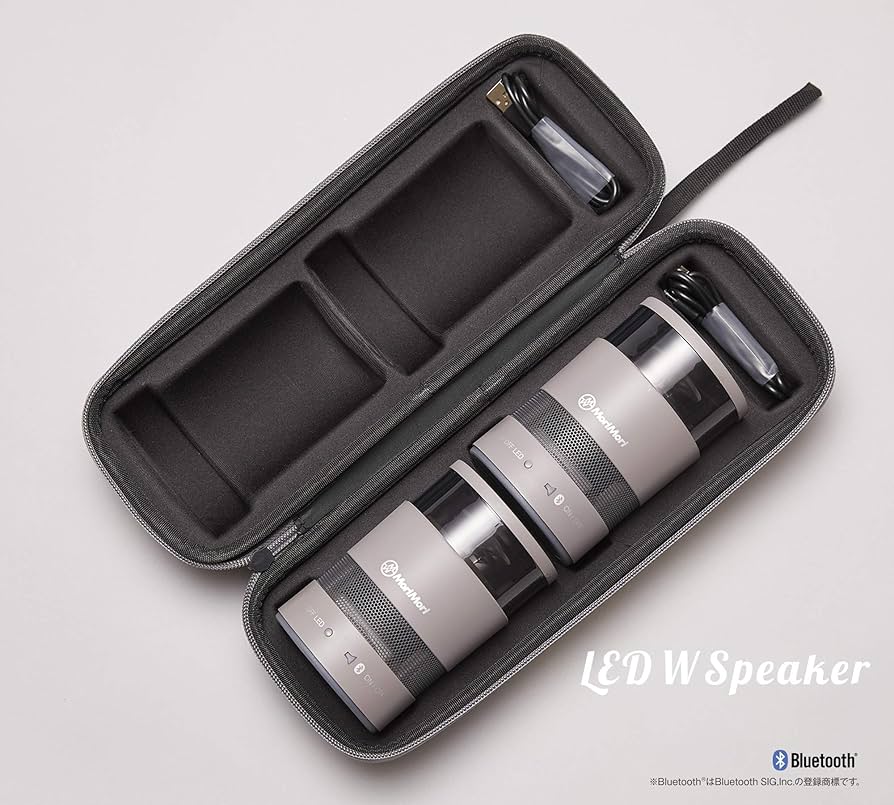 Amazon.co.jp: MoriMori W Speaker GRAY ダブル スピーカー