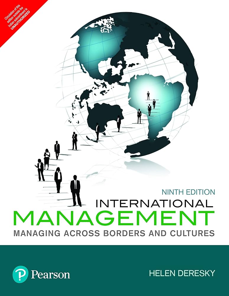 International Management 9Th Edition: Helen Deresky: 9789332584730