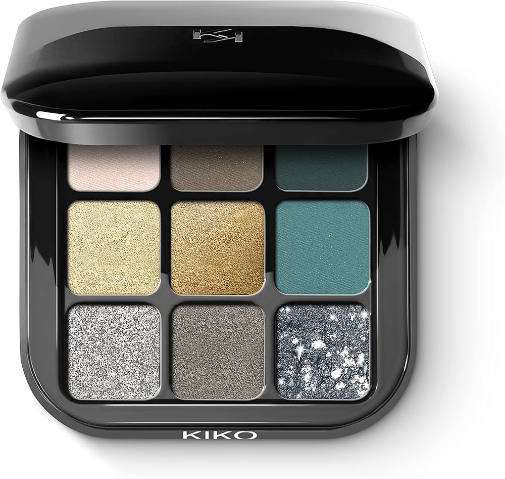 Amazon.com: KIKO Milano Glamour Multi Finish Eyeshadow Palette 06