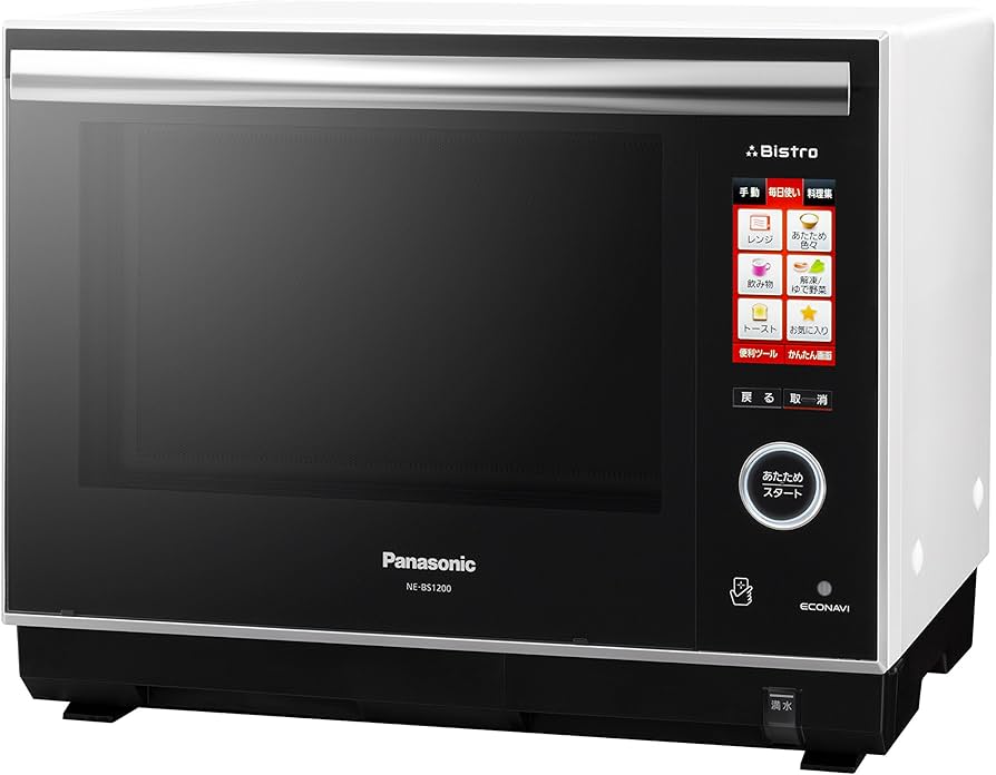 Amazon | パナソニック ビストロ スチームオーブンレンジ 30L ホワイト