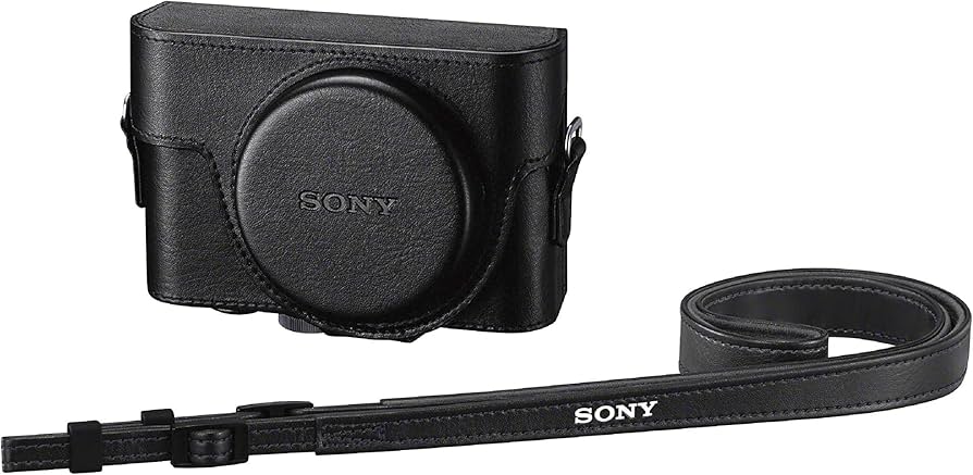 Amazon.com : Sony Premium Jacket Case (LCJRXK/B) for RX100 Series